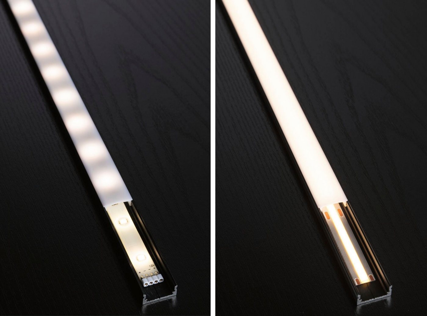 Paulmann LED-Streifen MaxLED 1000 Full-Line COB Einzelstripe 2,5m Warmweiß 30W 2700lm 2700K, 1-flammig – Bild 5 von 5