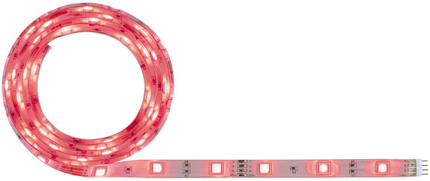 Paulmann LED-Streifen SimpLED 1,5m RGB 12W Weiß Metall Kst, 1-flammig – Bild 3 von 5