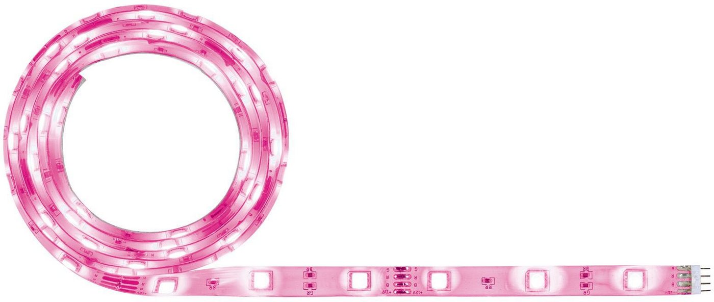 Paulmann LED-Streifen SimpLED 1,5m RGB 12W Weiß Metall Kst, 1-flammig – Bild 5 von 5