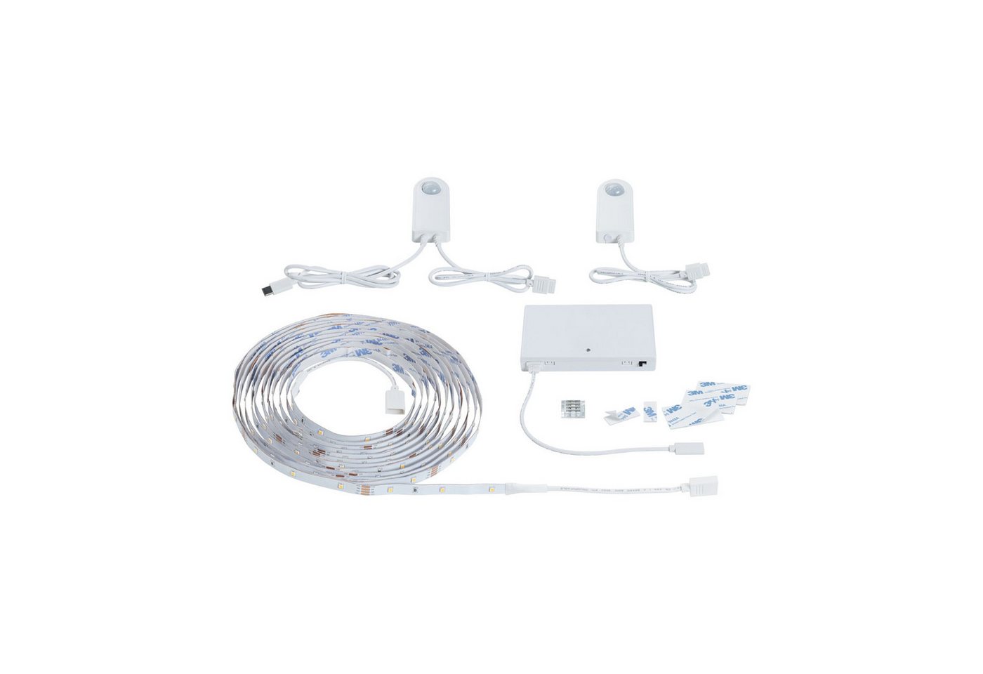 Paulmann LED Stripe LED Stair Strip Sensor Set 5m Dämmerungsgesteuerter Bewegungsmelder (I – Bild 2 von 5