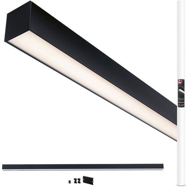 Lichtkanal LED-Deckenleuchte Erweiterung 25.5W schwarz
