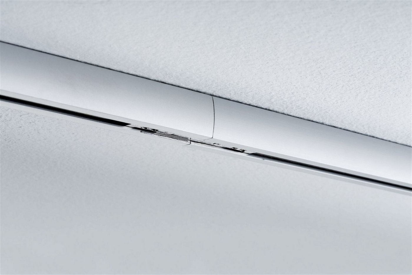 Paulmann Schienensystem-Verbinder URail Linienverbinder 70x11mm max. 1000W Silber für alle Farben, (1-tlg) – Bild 3 von 5