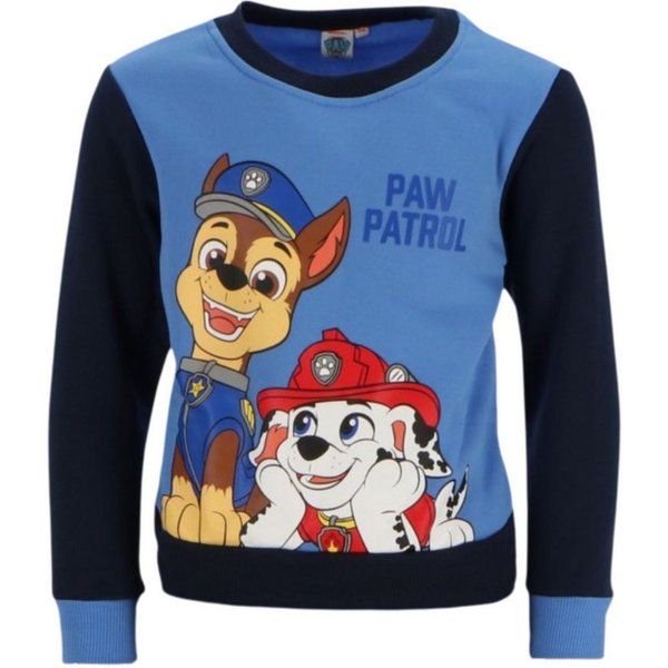 PAW PATROL Rundhalspullover Pullover – weicher Kinder Sweater mit Heldenmotiv
