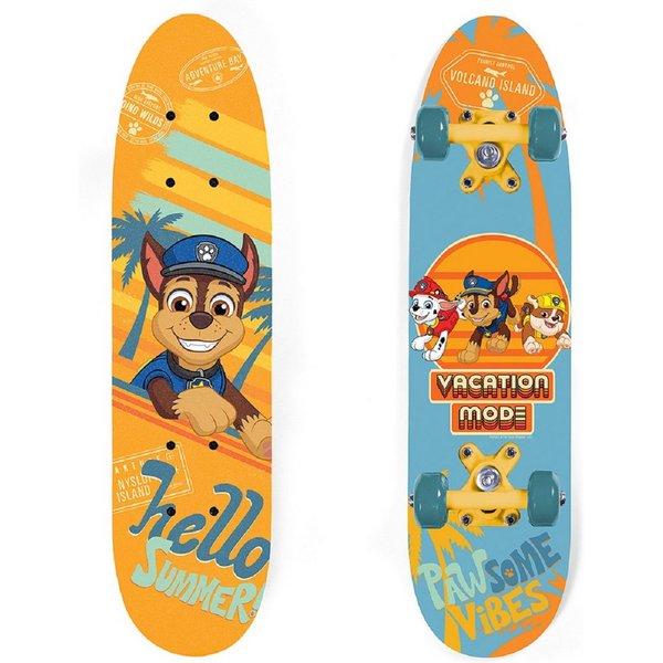 PAW PATROL Skateboard Kinder-Skateboard – Robustes Holzboard mit rutschfester Oberfläche
