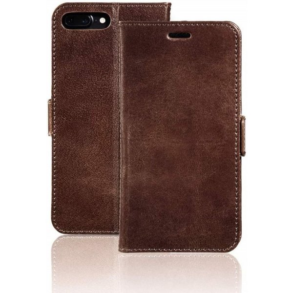 Pazzimo Handyhülle Leder Booklet Smart Case Tasche Hülle Cover, passend für Apple iPhone 7 Plus / 8 Plus, weiches Innenfutter