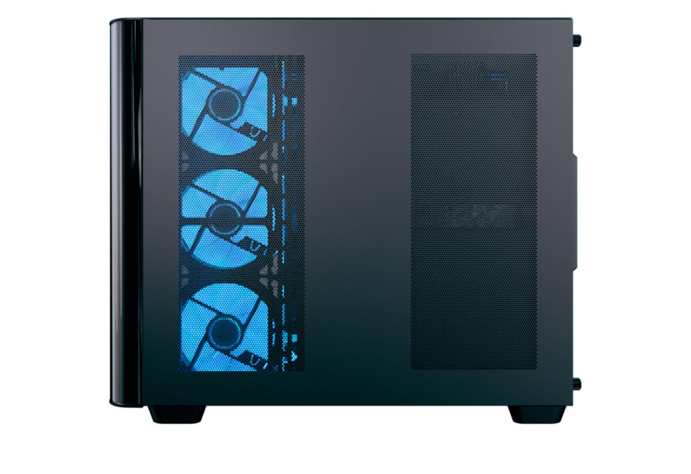 Aerocool PC-Gehäuse Aerocool P500C-G-BK-v1, Tower-Gehäuse, (Tempered – Bild 4 von 5