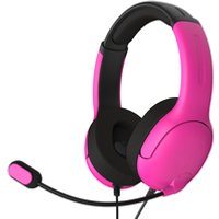 PDP Nebula Kopfhörer Kabelgebunden Kopfband Gaming Schwarz, Pink