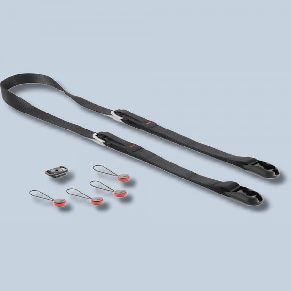 Peak Design Leash Black Schwarz Kameragurt Schultergurt B-Ware Verp. def.
