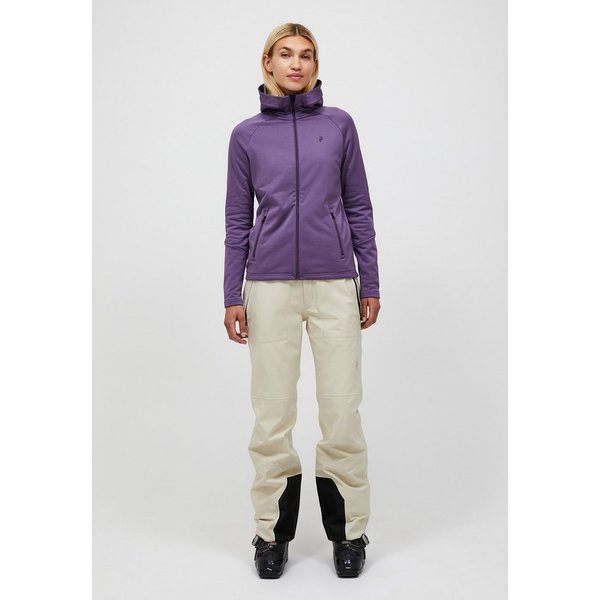 Peak Performance Fleecejacke W Rider Essentials Midlayer Zip Hood mit sportivem Design