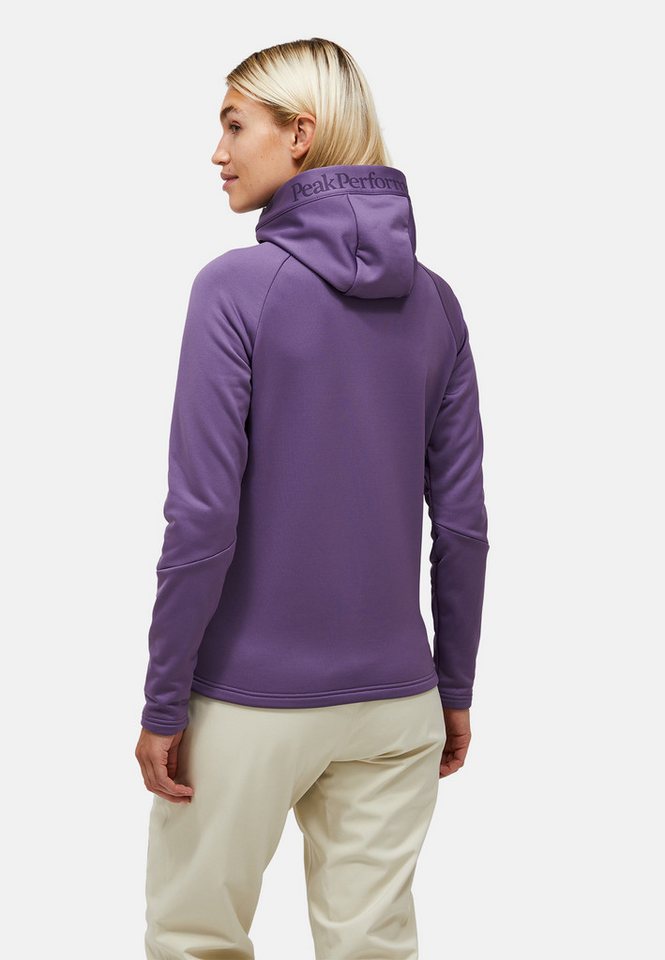 Peak Performance Fleecejacke W Rider Essentials Midlayer Zip Hood mit sportivem Design – Bild 2 von 4