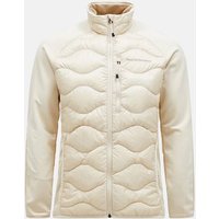 PEAK PERFORMANCE Herren Jacke M Helium Down Hybrid Jack-SAND FOG, Größe L in Braun