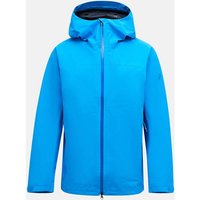 PEAK PERFORMANCE Herren Jacke M Treeline Shell Jacket-BRILLIANT BLUE, Größe L in Blau