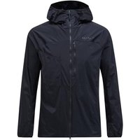 PEAK PERFORMANCE Herren Jacke M Vislight Alpha Jacket-BLACK, Größe XL in Schwarz