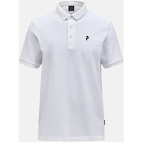 PEAK PERFORMANCE Herren Polo M Classic Cotton Polo-WHITE