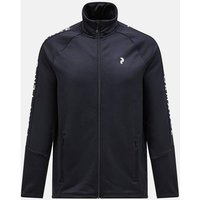 PEAK PERFORMANCE Herren Rolli M Rider Zip Jacket-BLACK-BLACK, Größe XL in Schwarz