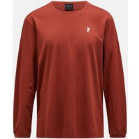 PEAK PERFORMANCE Herren Shirt M Trail LS-SPICED, Größe XL in Rot