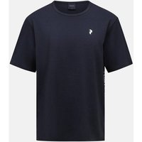 PEAK PERFORMANCE Herren Shirt M Trail SS-BLACK, Größe M in Schwarz