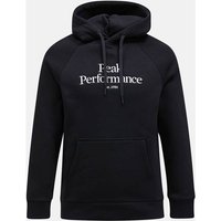 PEAK PERFORMANCE Herren Sweatshirt M Original Hood-BLACK, Größe M in Schwarz