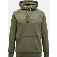 PEAK PERFORMANCE Herren Sweatshirt M Original Hood-PINE NEEDLE, Größe L in Grün