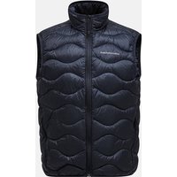PEAK PERFORMANCE Herren Weste M Helium Down Vest-BLACK, Größe XXL in Schwarz