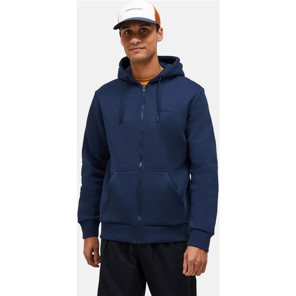 Peak Performance Kapuzensweatshirt M Original Small Logo Zip Hood mit Kapuze