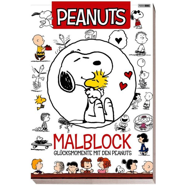 Peanuts: Malblock - Glücksmomente mit den Peanuts / Panini