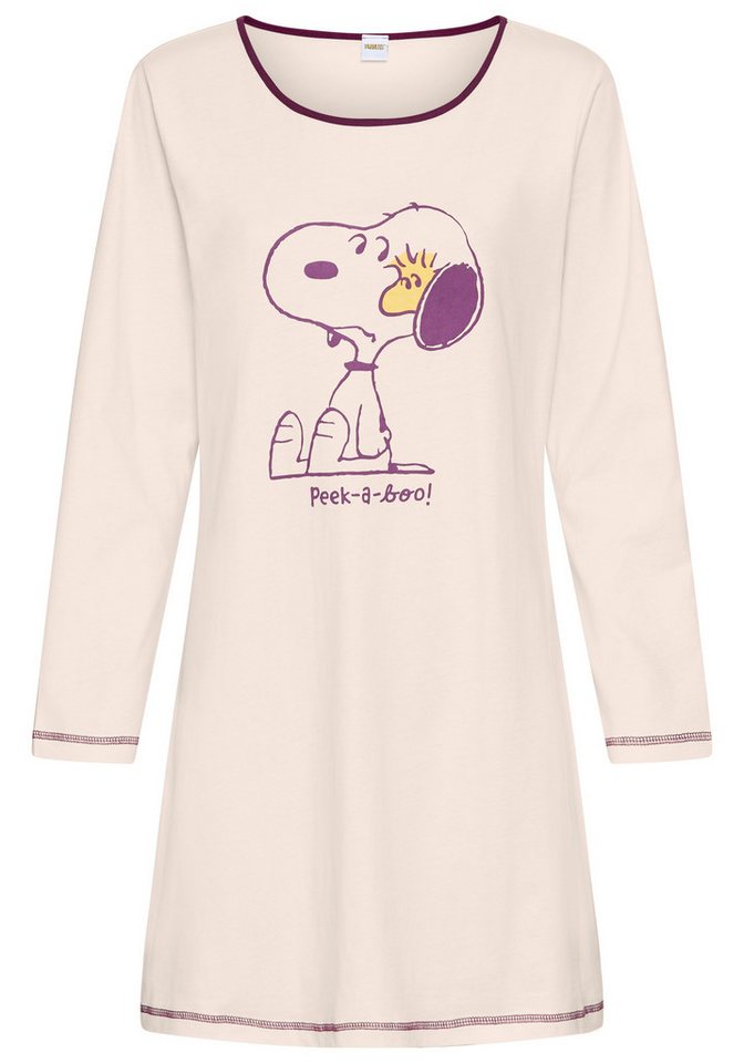 PEANUTS Nachthemd mit Snoopy-Druck – Bild 2 von 5