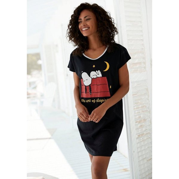 PEANUTS Nachthemd mit Snoopy Druckmotiv