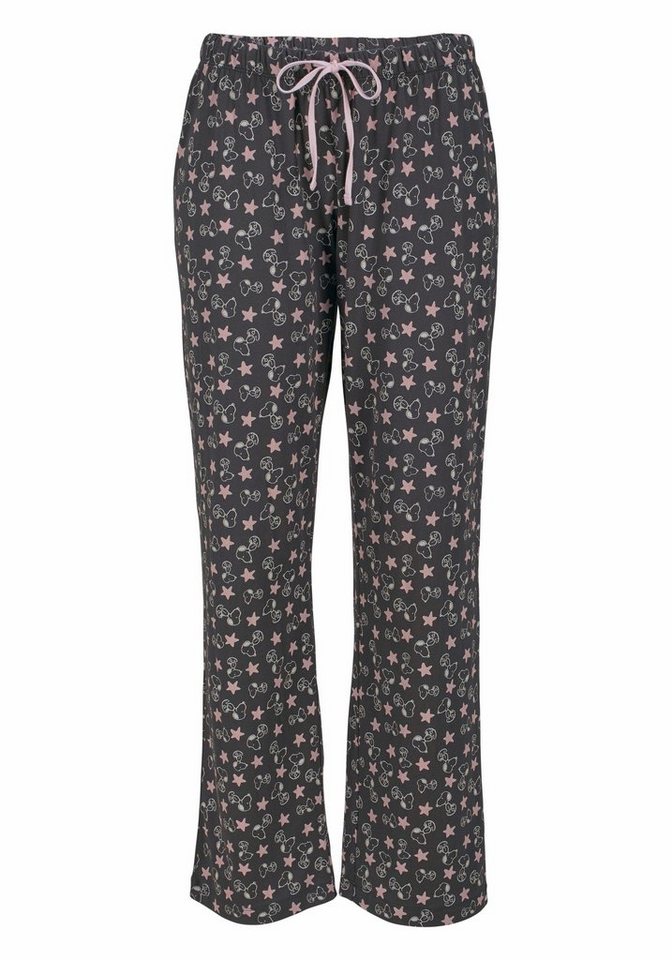 PEANUTS Pyjama (Set, 2 tlg) in langer Form im niedlichen Snoopy-Design – Bild 5 von 5
