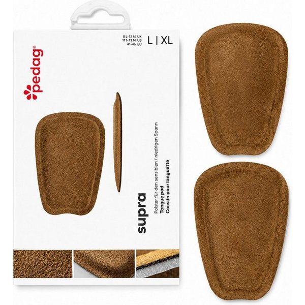 Pedag Einlegesohlen Schuhpolster Supra Memory-Schaum Laschenpolster