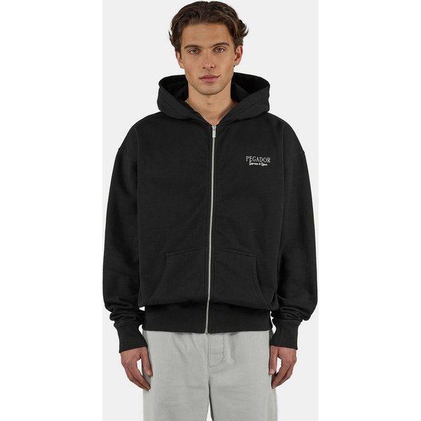 PEGADOR Kapuzensweatjacke Dragor Oversized Sweat Jacket Baumwollmischung, oversize