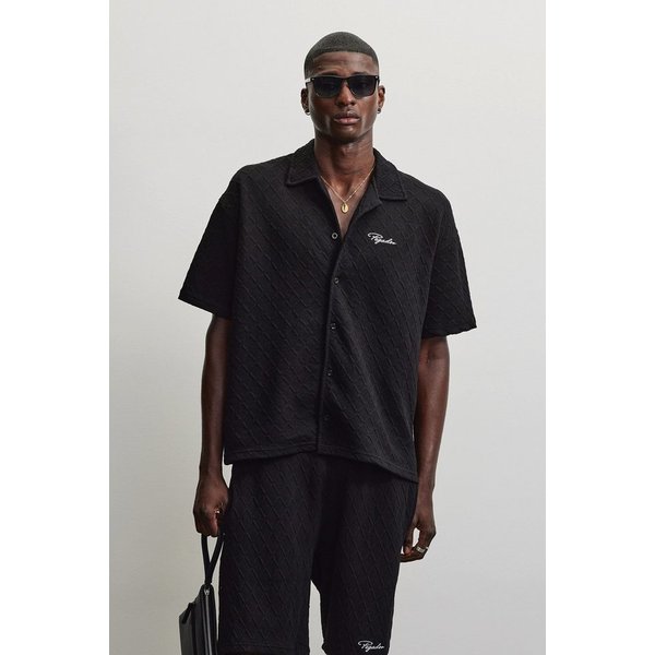 PEGADOR Kurzarmhemd JOVREN STRUCTURED SHIRT