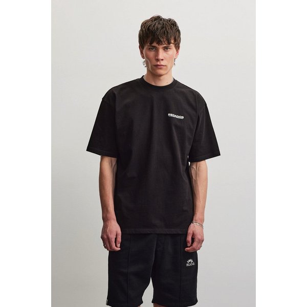 PEGADOR Rundhalsshirt TORRES OVERSIZED TEE