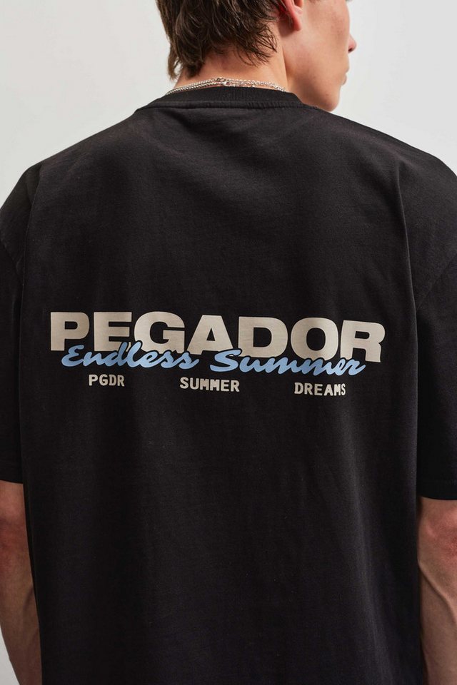 PEGADOR Rundhalsshirt TORRES OVERSIZED TEE – Bild 5 von 5
