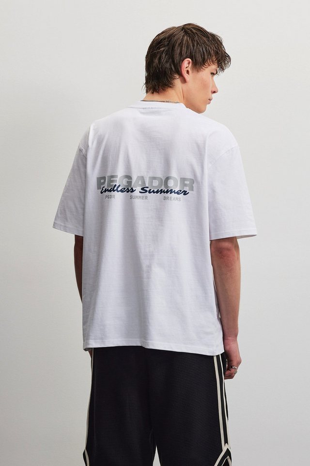 PEGADOR Rundhalsshirt TORRES OVERSIZED TEE – Bild 2 von 5