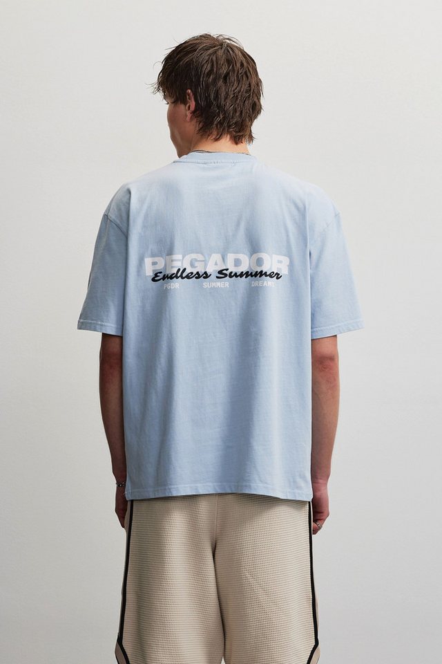 PEGADOR Rundhalsshirt TORRES OVERSIZED TEE – Bild 3 von 5