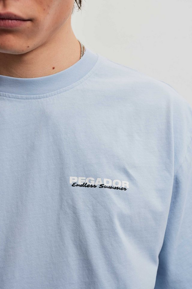 PEGADOR Rundhalsshirt TORRES OVERSIZED TEE – Bild 4 von 5