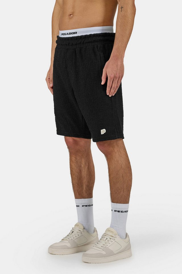 PEGADOR Shorts Libco Structured Knit Shorts Materialmix, regular fit – Bild 2 von 5