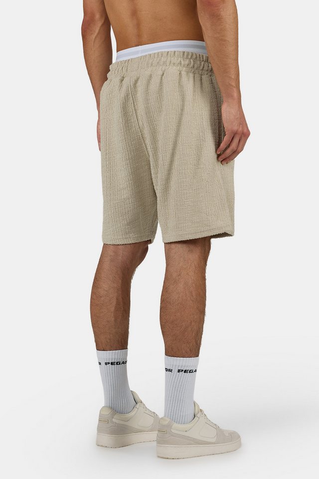 PEGADOR Shorts Libco Structured Knit Shorts Materialmix, regular fit – Bild 3 von 5