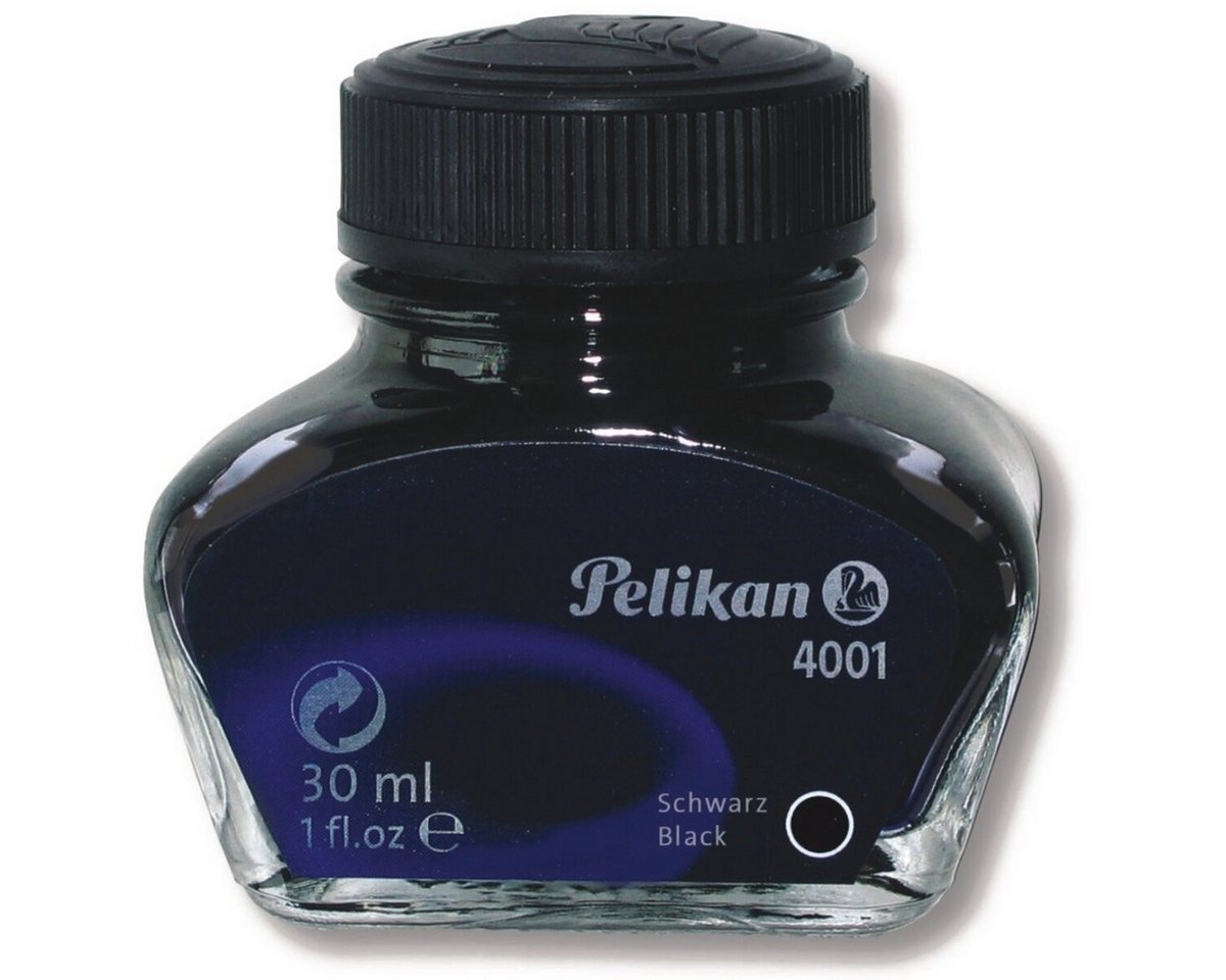 Pelikan Tinte '4001' 30 ml, schwarz – Bild 2 von 2