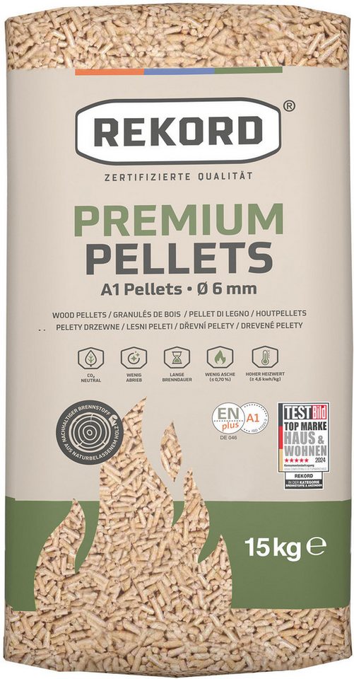 Pegaso Pelletofen Pegaso » Madison 5«, 2,5-5,2 kW raumluftunabhängig, 5,2 kW, Flurmodell, Abgang oben, hinten oder seitlich, WIFI optional – Bild 3 von 3
