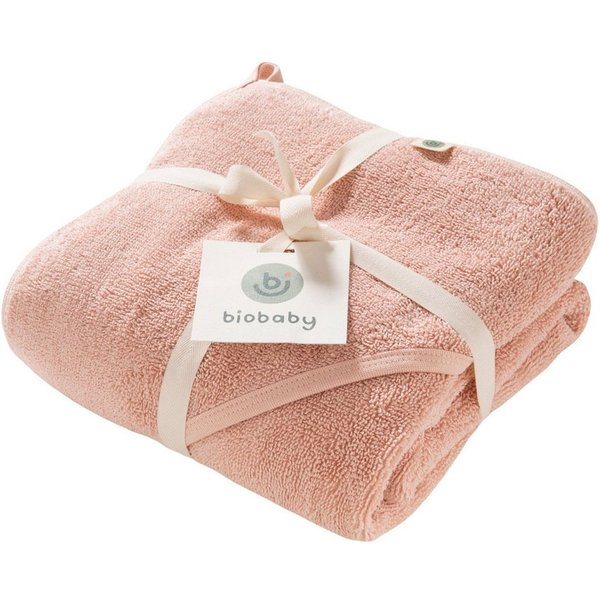 People Wear Organic Kapuzenhandtuch, Biobaby Kapuzenhandtuch, Frottee, 100% Baumwolle (kbA), 80x80cm