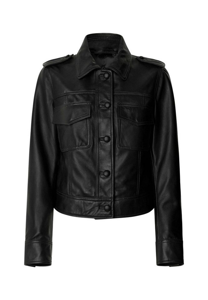 Pepe Jeans Lederjacke Lederjacke NONDE – Bild 5 von 5
