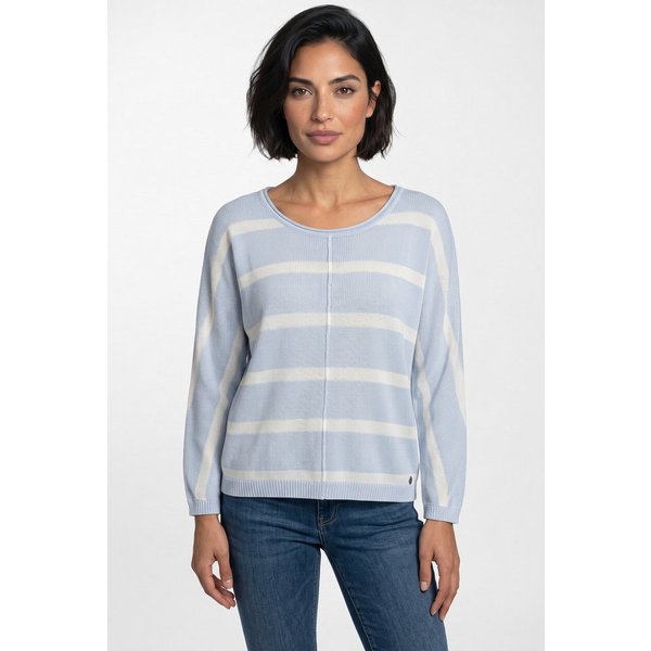 Pepe Jeans Strickpullover ALBERTA im Streifen-Design, locker geschnitten