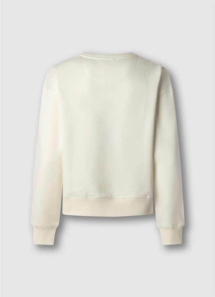 Pepe Jeans Sweatshirt LETHA mit geripptem Rundhals – Bild 3 von 3