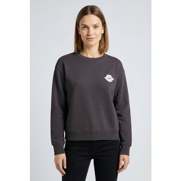 Pepe Jeans Sweatshirt LETHA mit geripptem Rundhals