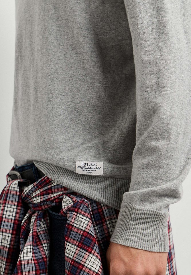 Pepe Jeans V-Ausschnitt-Pullover Jumper ANDRE TURTLE NECK – Bild 4 von 5