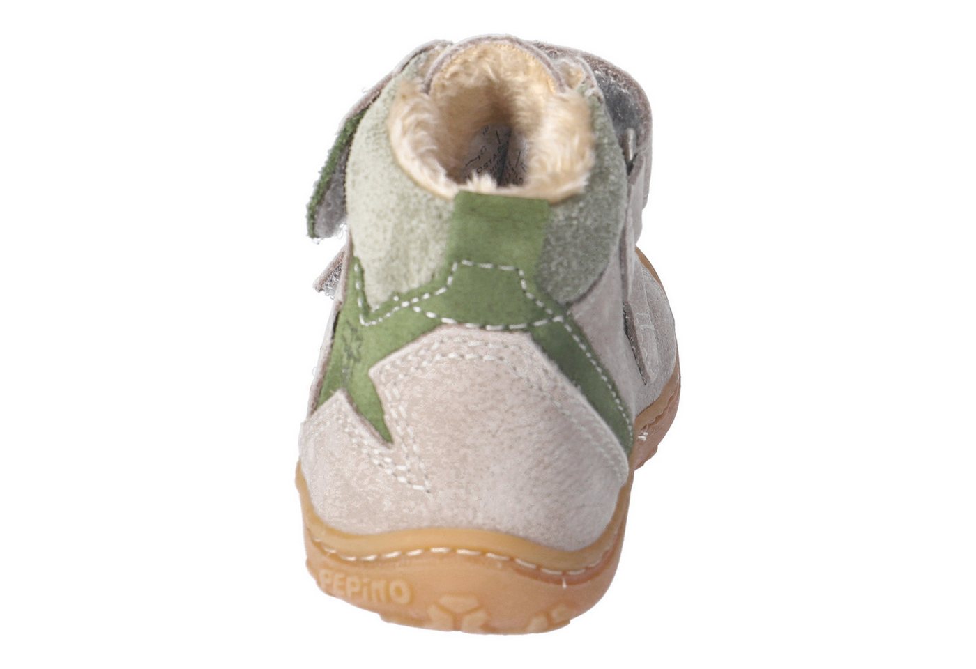 PEPINO by RICOSTA GENO, WMS: mittel Lauflernschuh Babyschuh mit Kontrastnähten, Größenschablone zum Download – Bild 4 von 5