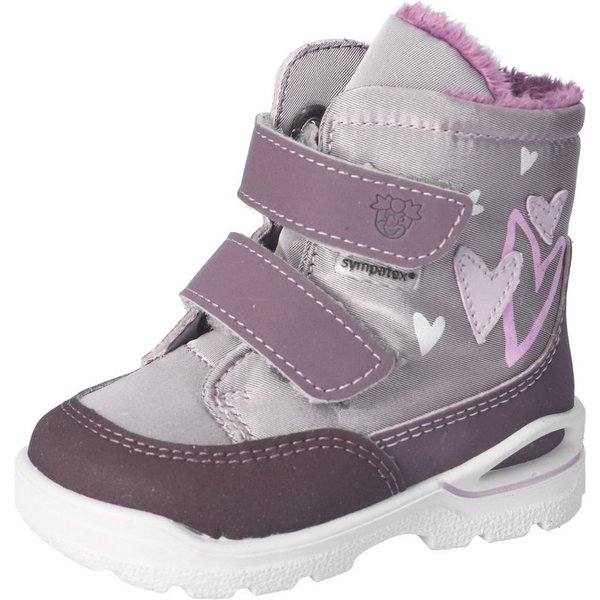 PEPINO by RICOSTA MELINA, WMS: mittel Winterboots Klettboots mit Herzchen-Applikation, Größenschablone zum Download