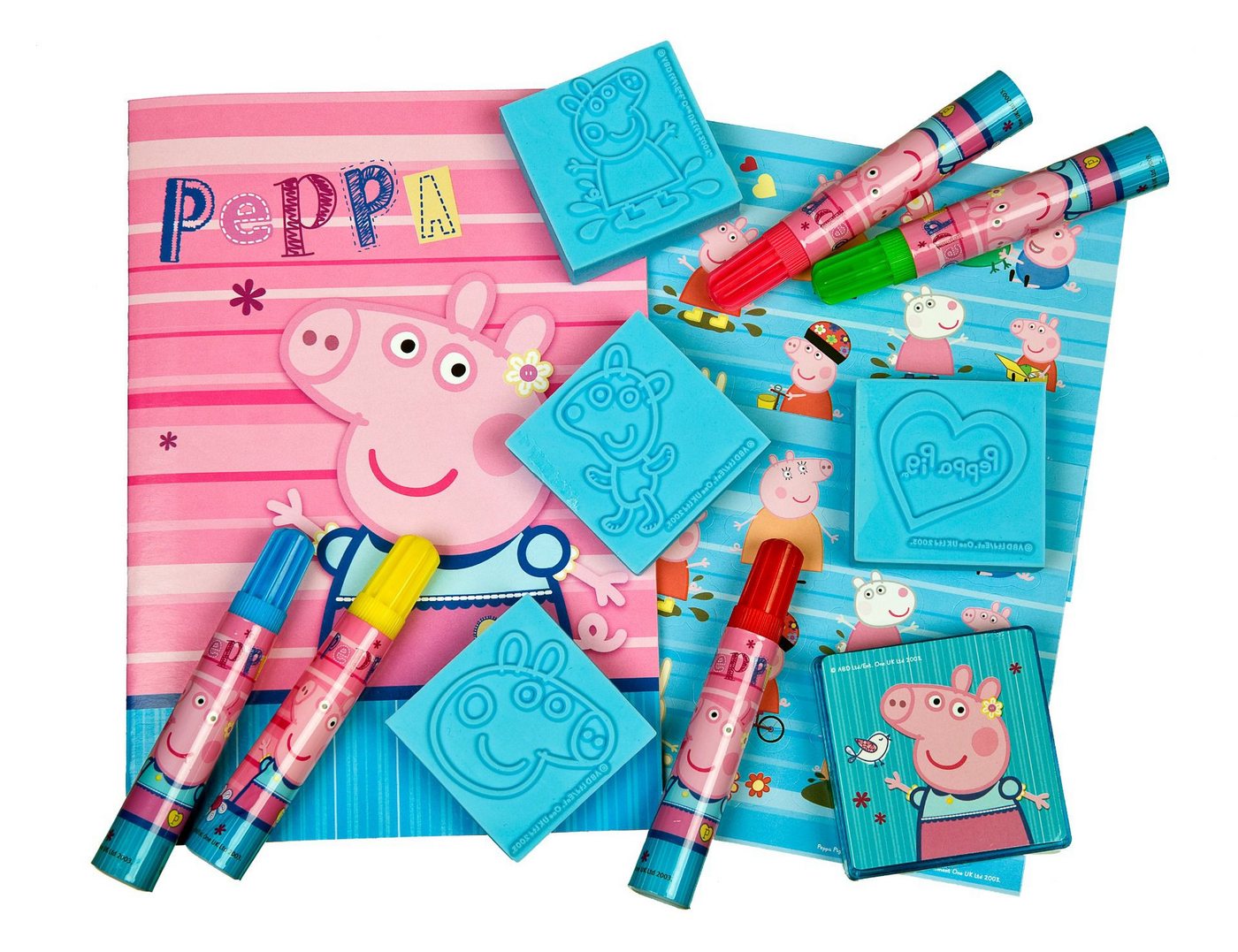 Peppa Pig Stempel Mega Stempelset Der große Stempelspaß für kleine Künstler – Bild 3 von 3